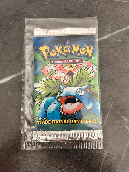 Base pack pokemon 1999, Hobby en Vrije tijd, Verzamelkaartspellen | Pokémon, Nieuw, Losse kaart, Foil, Ophalen of Verzenden