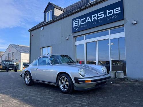 Porsche 911 S 2,7 L 1975 Jubilé Silver Anniversary 727/1063, Auto's, Oldtimers, Bedrijf, Te koop, Lichtmetalen velgen, Metaalkleur