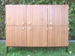 Vintage 60s Highboard / Opbergkast P. Guariche & MEUROP, Armoire rangement, Gebruikt, Ophalen of Verzenden