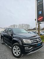 VOLKSWAGEN AMAROK 4MOTION HIGHLINE/NAVI-CAMERA-CRUIS/PDC, Auto's, Volkswagen, Zwart, Leder, Bedrijf, 5 deurs