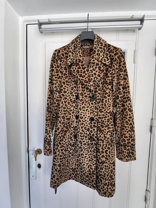Manteau à imprimé tigre, taille 38, le tissu ressemble à du, Vêtements | Femmes, Vestes | Été, Comme neuf, Taille 38/40 (M), Noir
