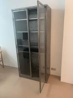 Armoire de rangement / vitrine métallique vintage, Maison & Meubles, Enlèvement, Comme neuf
