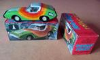 Blikken speelgoedauto rally car Saab Sonnett made in DDR MIB, Antiek en Kunst, Ophalen of Verzenden