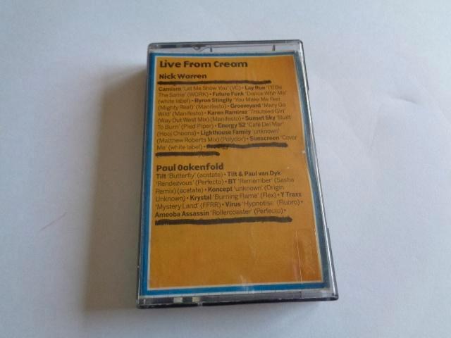 K7 audio Mix Live From Cream 1977 Vintage., CD & DVD, Cassettes audio, Utilisé, Originale, 1 cassette audio, Envoi