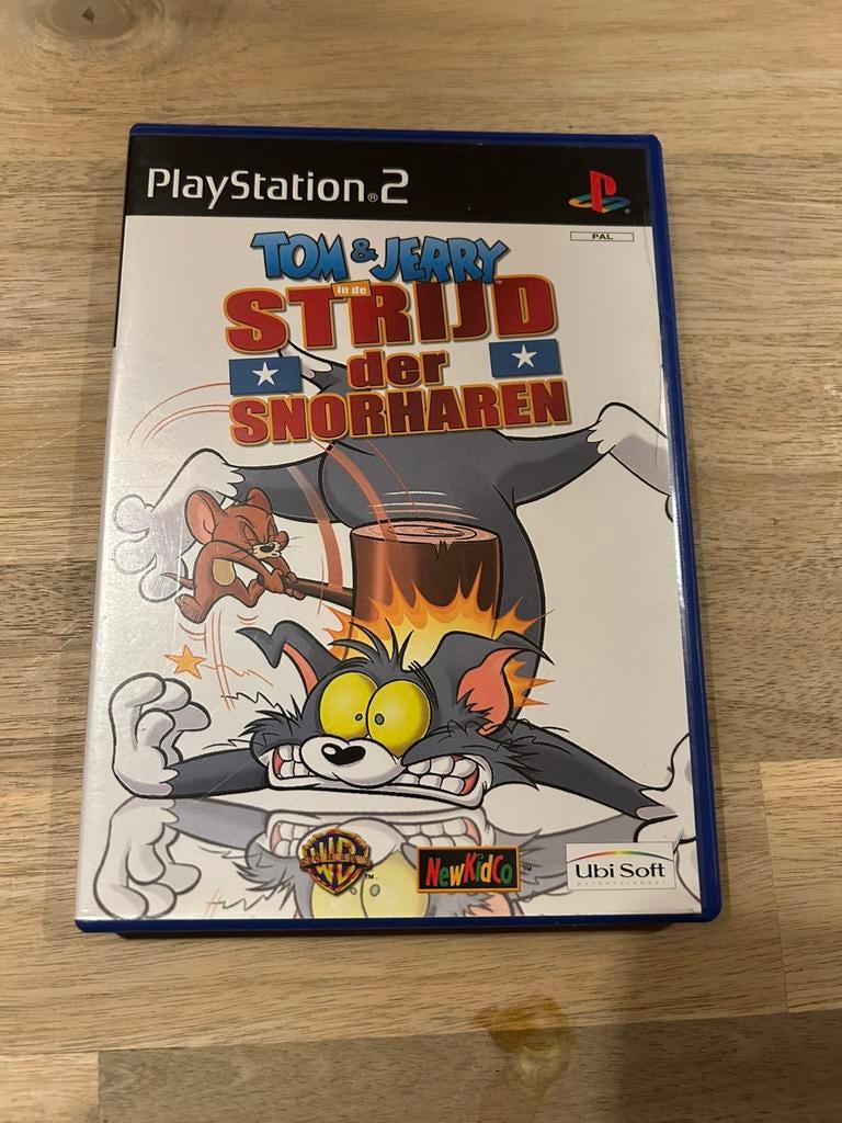 Playstation 2 - Tom & Jerry strijd der snorharen, Games en Spelcomputers, Games | Sony PlayStation 2, 2 spelers, Ophalen, Gebruikt