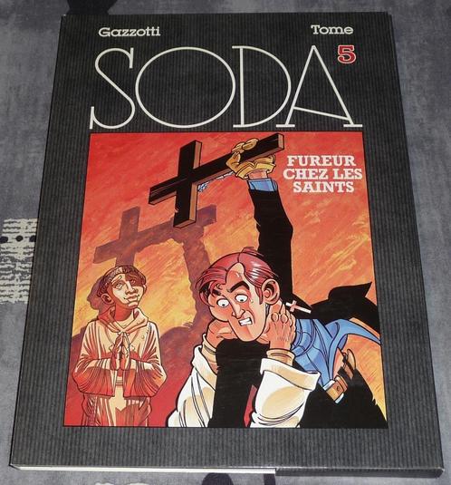 BD Soda 5. Fureur chez les saints en coffret EO, Boeken, Stripverhalen, Zo goed als nieuw, Ophalen of Verzenden