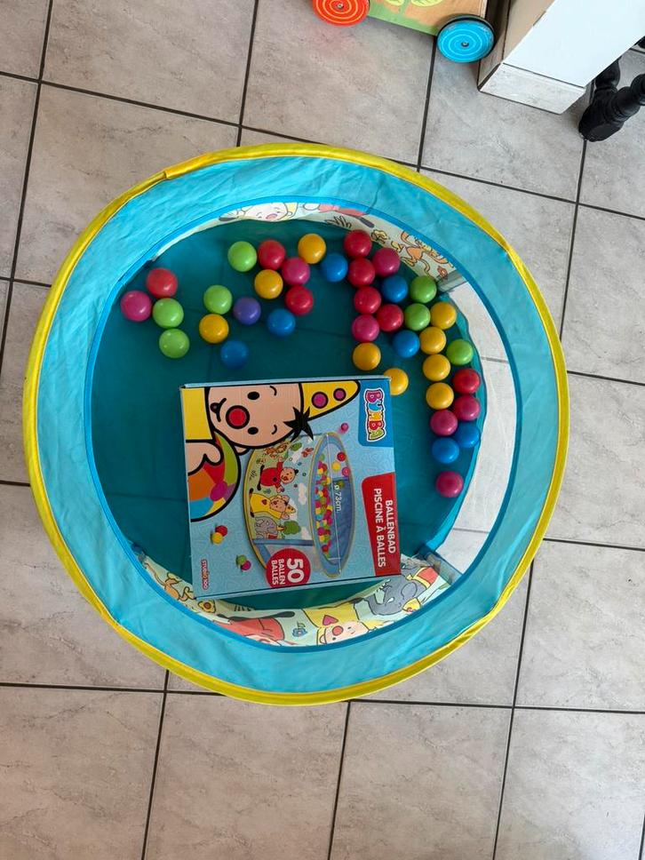 Bumba ballenbadje +40 ballen, Kinderen en Baby's, Speelgoed | Overig, Gebruikt, Jongen of Meisje, Ophalen
