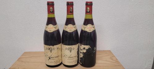 3 Flessen Saint Amour (10€/fles), Verzamelen, Wijnen, Zo goed als nieuw, Rode wijn, Frankrijk, Vol, Ophalen