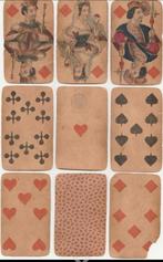 Zeldzame antieke kaarten 1850, Comme neuf, Carte(s) à jouer, Enlèvement ou Envoi