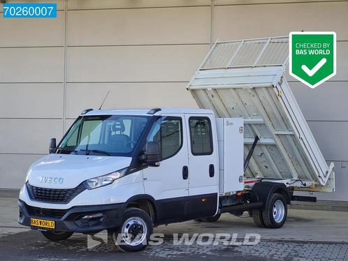 Iveco Daily 35C16 3.0L Kipper Dubbel Cabine 3500kg trekhaak, Autos, Camionnettes & Utilitaires, Entreprise, Achat, Air conditionné