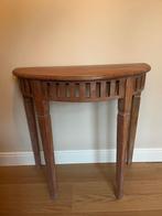 Console in teak, Huis en Inrichting, Tafels | Bijzettafels, Ophalen, Gebruikt, Hout