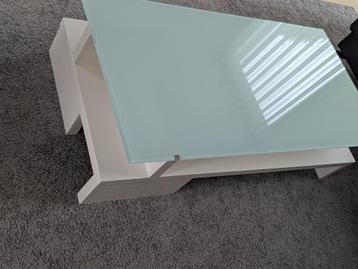 Table basse blanche, Maison & Meubles, Tables | Tables de salon, Enlèvement, Utilisé