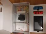 Nintendo switch met spelletje en hoes, Ophalen, Met 2 controllers, Switch Original, Gebruikt