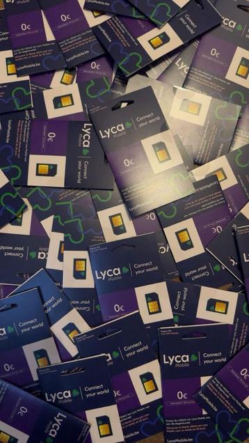 Lycamobile carte sim, Télécoms, Enlèvement