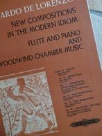 Bladmuziek fluit en piano 12 boeken, Verzenden, Zo goed als nieuw, Overige soorten, Dwarsfluit of Piccolo