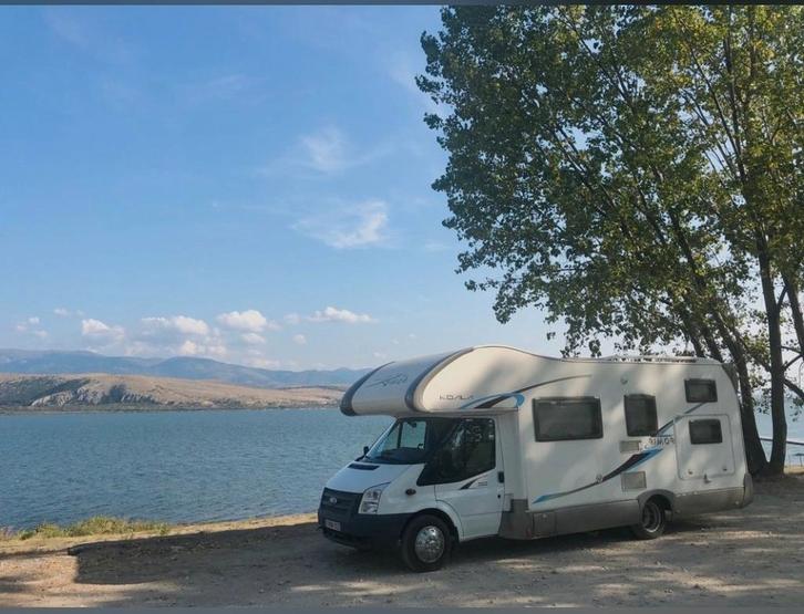 Rimor koala 50 - 6 gordels - 6 vaste slaapplaatsen, Caravans en Kamperen, Mobilhomes, Particulier, meer dan 6, Alkoof, Ford, Ford