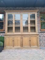 Eiken buffetkast/vitrinekast GRATIS LEVERING, Huis en Inrichting, Ophalen of Verzenden, Zo goed als nieuw