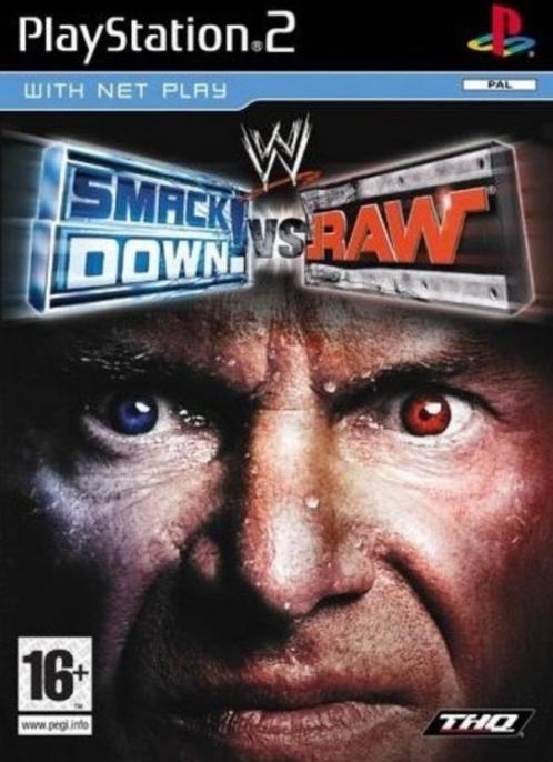 WWE Smackdown vs Raw, Consoles de jeu & Jeux vidéo, Jeux | Sony PlayStation 2, Utilisé, Sport, 2 joueurs, À partir de 16 ans, Enlèvement ou Envoi