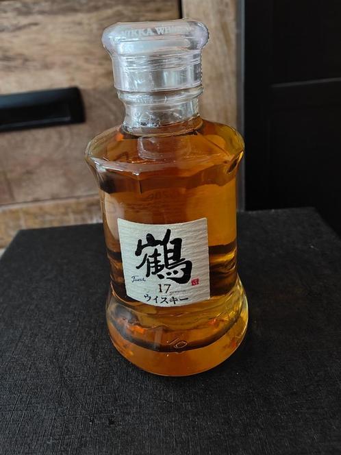 Nikka Tsuru 17 Years 50 ml Miniature 43%(Yoichi & Miyagikyo), Verzamelen, Wijnen, Nieuw, Overige typen, Overige gebieden, Vol
