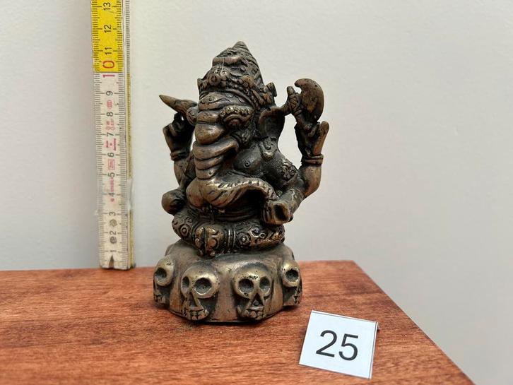 Ganesh - statue en bronze - 25, Antiek en Kunst, Kunst | Niet-Westerse kunst, Ophalen of Verzenden