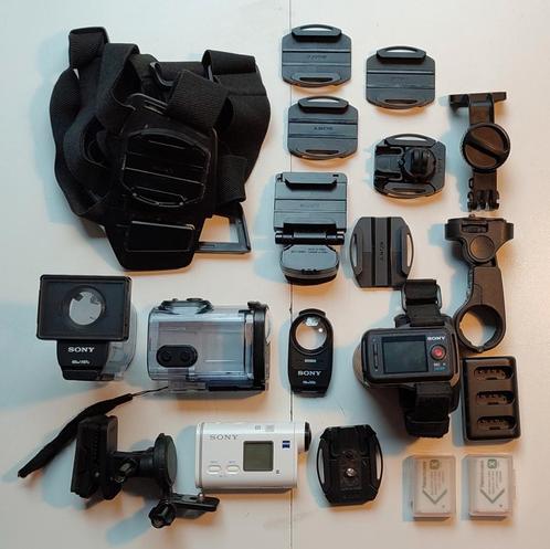 Caméra SONY Action Cam FDR-X1000V + Accessoires, Audio, Tv en Foto, Actiecamera's, Zo goed als nieuw, Sony, Ophalen