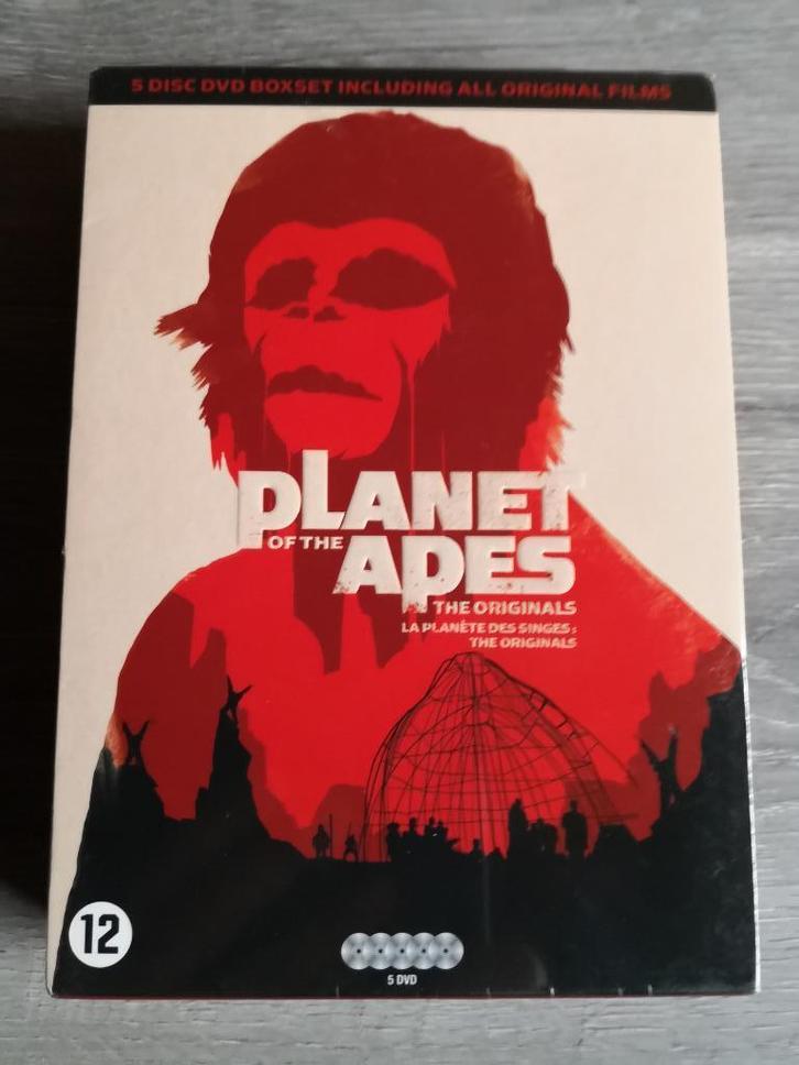dvd box Planet of the apes the originals - 5 films, Cd's en Dvd's, Dvd's | Actie, Ophalen of Verzenden