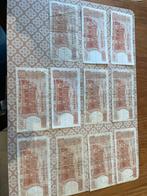 Bankbiljetten 11 stuks, Postzegels en Munten, Bankbiljetten | Nederland, Ophalen