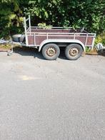 dubbelassige aanhangwagen, Ophalen, Gebruikt