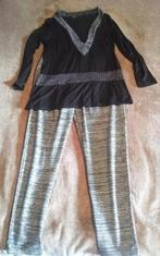 broek en pull, Ophalen of Verzenden, Zo goed als nieuw, Maat 38/40 (M), Grijs
