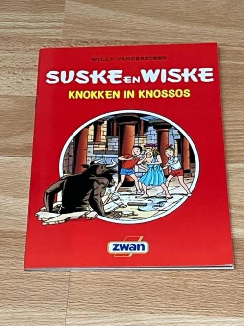Suske en Wiske  -  Knokken in Knossos - Zwan 1996, Livres, BD, Comme neuf, Une BD, Envoi