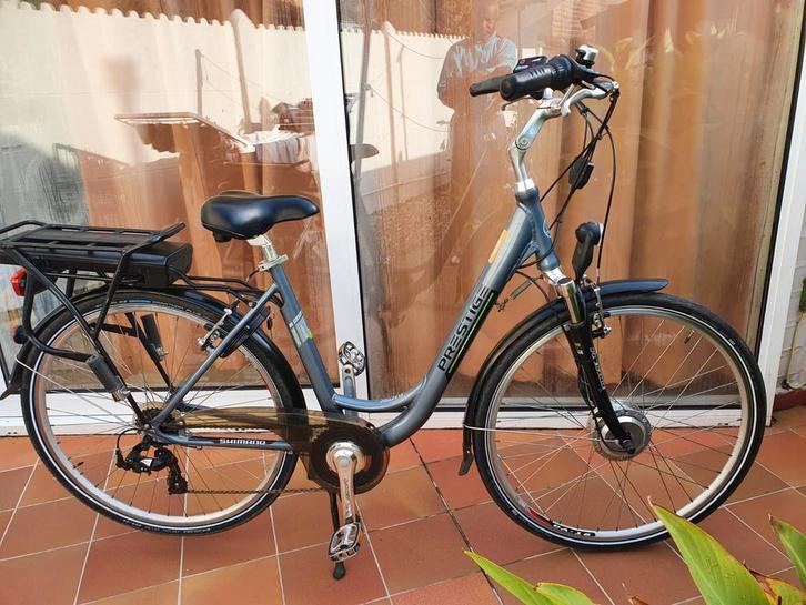 Heel mooie dames elektriche Prestige als nieuw, Fietsen en Brommers, Elektrische fietsen, Ophalen of Verzenden