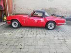 Triumph Spitfire MK4 1971, Auto's, Zwart, 4 cilinders, Cabriolet, Leder en Stof