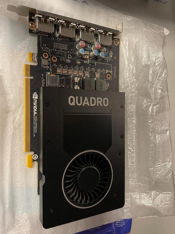 NVIDIA Quadro P2000, Informatique & Logiciels, Cartes vidéo, Comme neuf, Nvidia, PCI, GDDR5, DisplayPort, Enlèvement