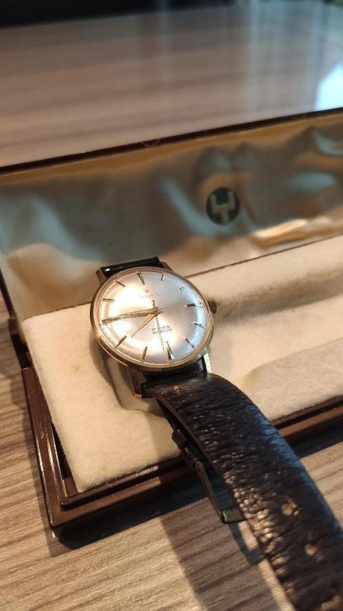 Heren Horloge Vintage Dauphin, Handtassen en Accessoires, Horloges | Heren, Zo goed als nieuw, Polshorloge, Overige merken, Staal