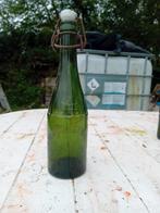 Oude vintage bierfles CH Van Langenhove Zele, Verzamelen, Ophalen of Verzenden, Gebruikt
