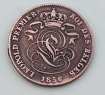 1856 2 centimes Léopold 1er, Envoi, Métal, Monnaie en vrac