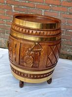 Drankbar houten ton goed staat, Ophalen