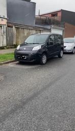 Fiat Qubo 1.4i homologué + carpass, Autos, Fiat, Achat, Euro 6, Noir, 5 portes