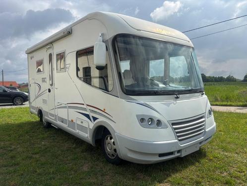 Leuke Luxe Mobilhome Frankia 640 Fiat Ducato 2.3JTD 95000km, Caravans en Kamperen, Mobilhomes, Particulier, tot en met 4, Integraal