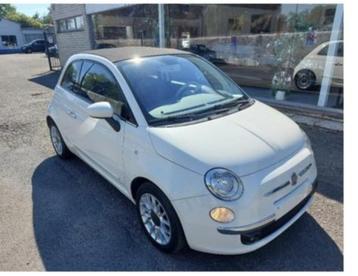 Fiat 500 décapotable 2012, EURO 5 en très bon état 100000km, Autos, Euro 5, Achat, Particulier