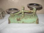 Antieke metalen kinder weegschaal, Ophalen of Verzenden