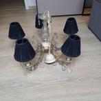 hangluster, Huis en Inrichting, Lampen | Kroonluchters, Ophalen, Gebruikt, Glas