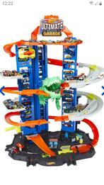 Hot wheels city robot T-Rex garage, Ophalen, Zo goed als nieuw, Jongen of Meisje