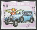Kampuchea 1984 - Yvert 495 - Oude luxewagens (ST), Postzegels en Munten, Postzegels | Azië, Verzenden, Gestempeld