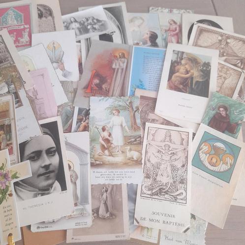 160 prentjes religie - met en zonder tekst  ( lot 1 ), Verzamelen, Religie, Gebruikt, Ophalen of Verzenden