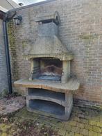 Grand barbecue en pierre., Jardin & Terrasse, Barbecues au charbon de bois, Comme neuf, Enlèvement ou Envoi
