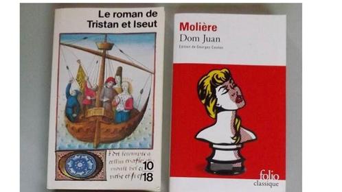 livres Tristan Iseut/Dom Juan/Allumettes/CID/Maugré, Boeken, Schoolboeken, Gelezen, Frans, Ophalen of Verzenden