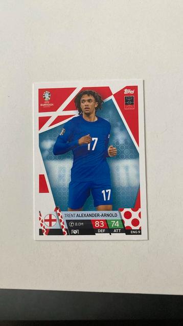 Carte de l'équipe nationale Trent Alexander-Arnold, Enlèvement ou Envoi, Neuf