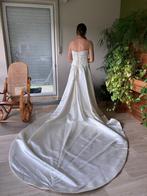 Trouwkleed maat 38-40, Kleding | Dames, Ophalen, Zo goed als nieuw, Wit, Trouwjurk