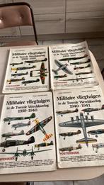 Oude grote militaire vliegtuigboeken, Enlèvement, Utilisé, Avion